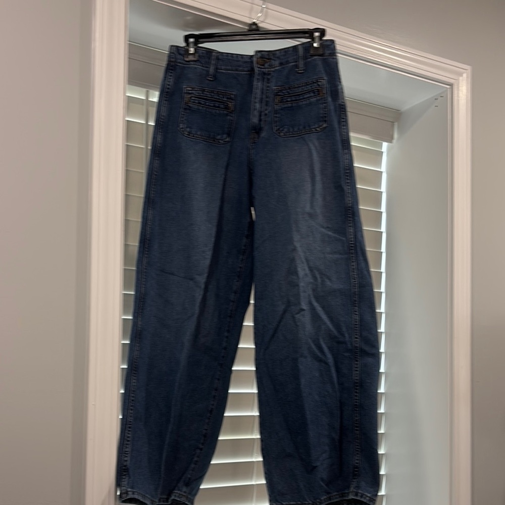 Old Navy Women's High Rise Jeans - Dark Blue